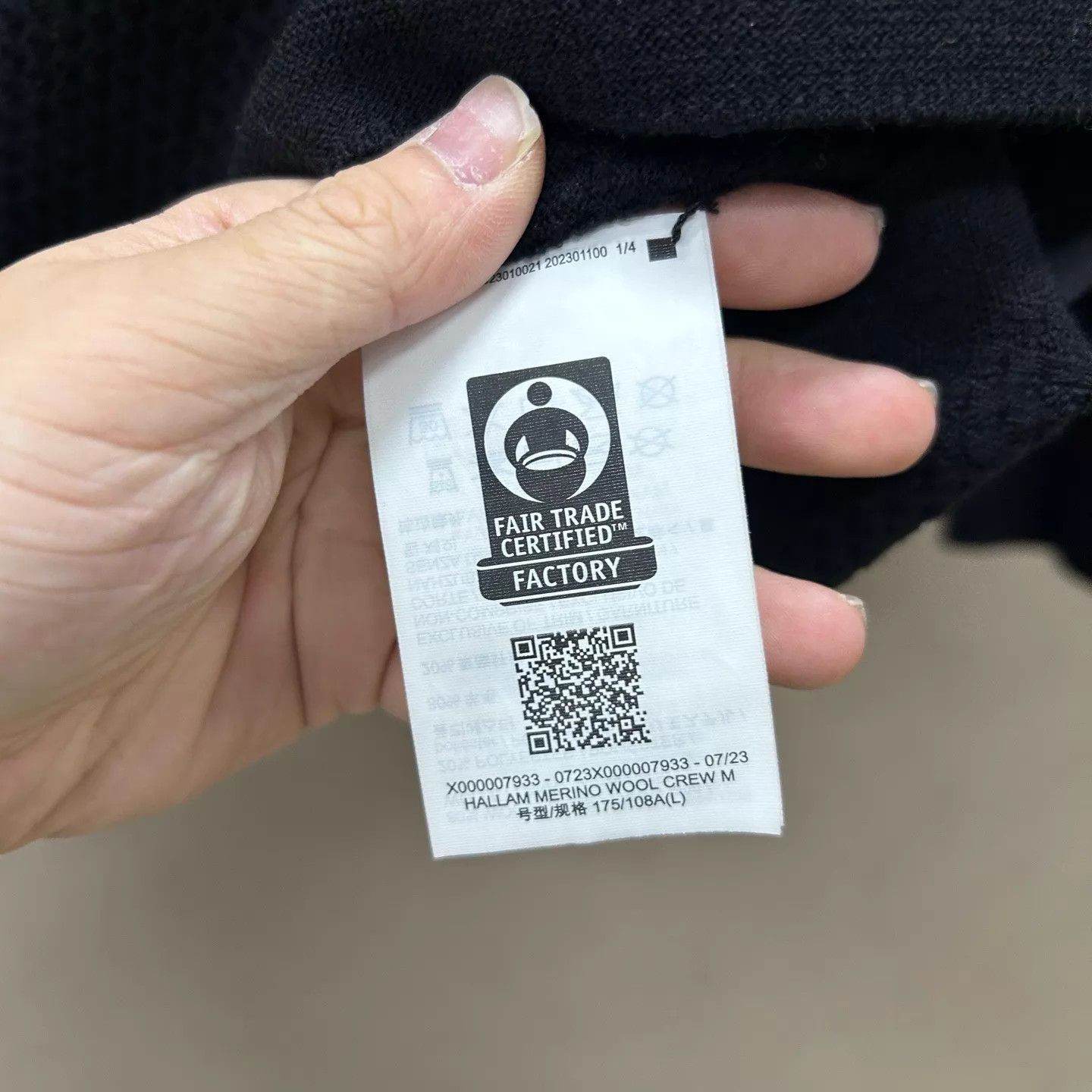 Arc'teryx Arcteryx HALLAM Merino Solid Casual Warm Long Sleeve L Size US L / EU 52-54 / 3 - 5 Thumbnail