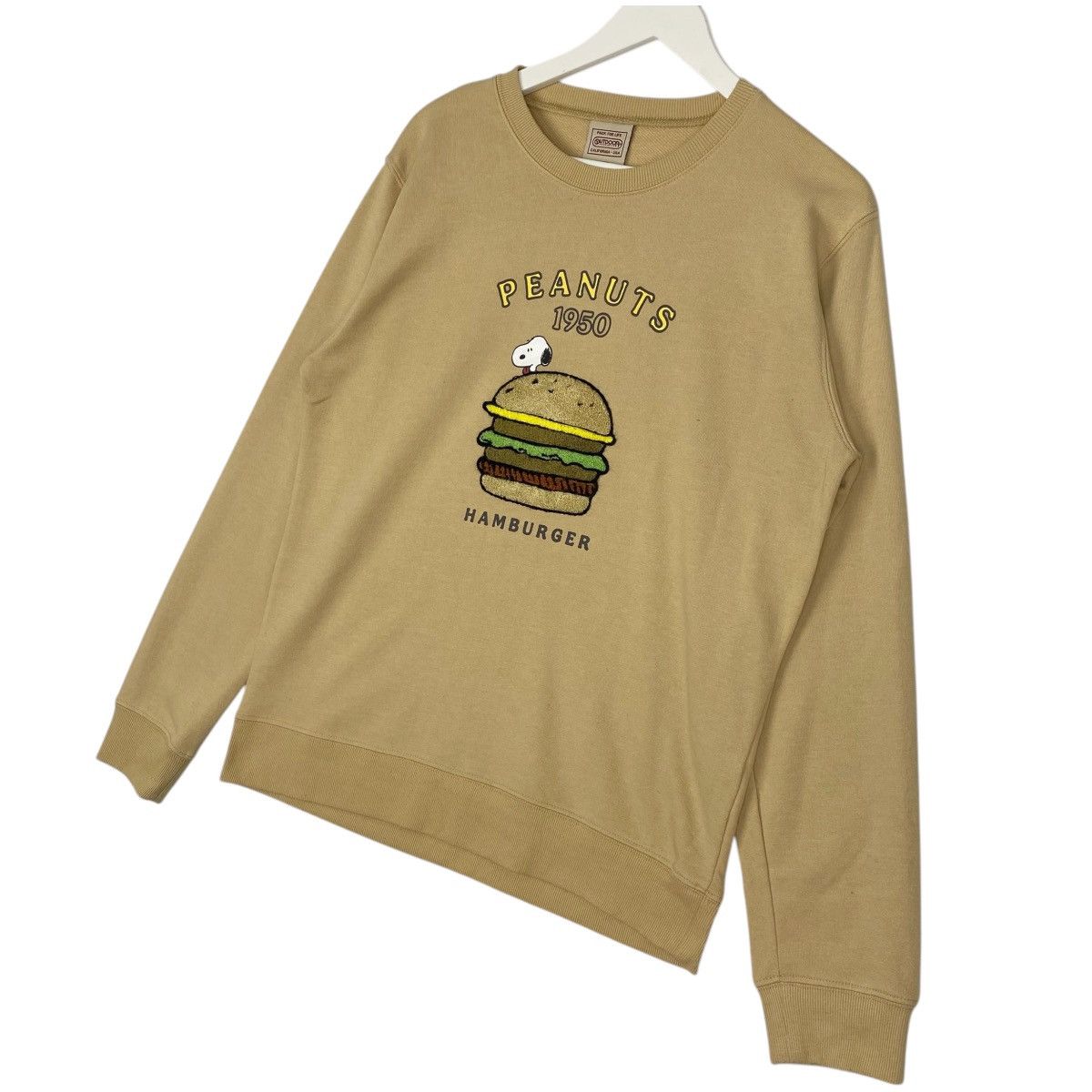 Vintage Vintage Peanuts Snoopy Hamburger Crewneck Sweatshirt Size L Size US L / EU 52-54 / 3 - 2 Thumbnail