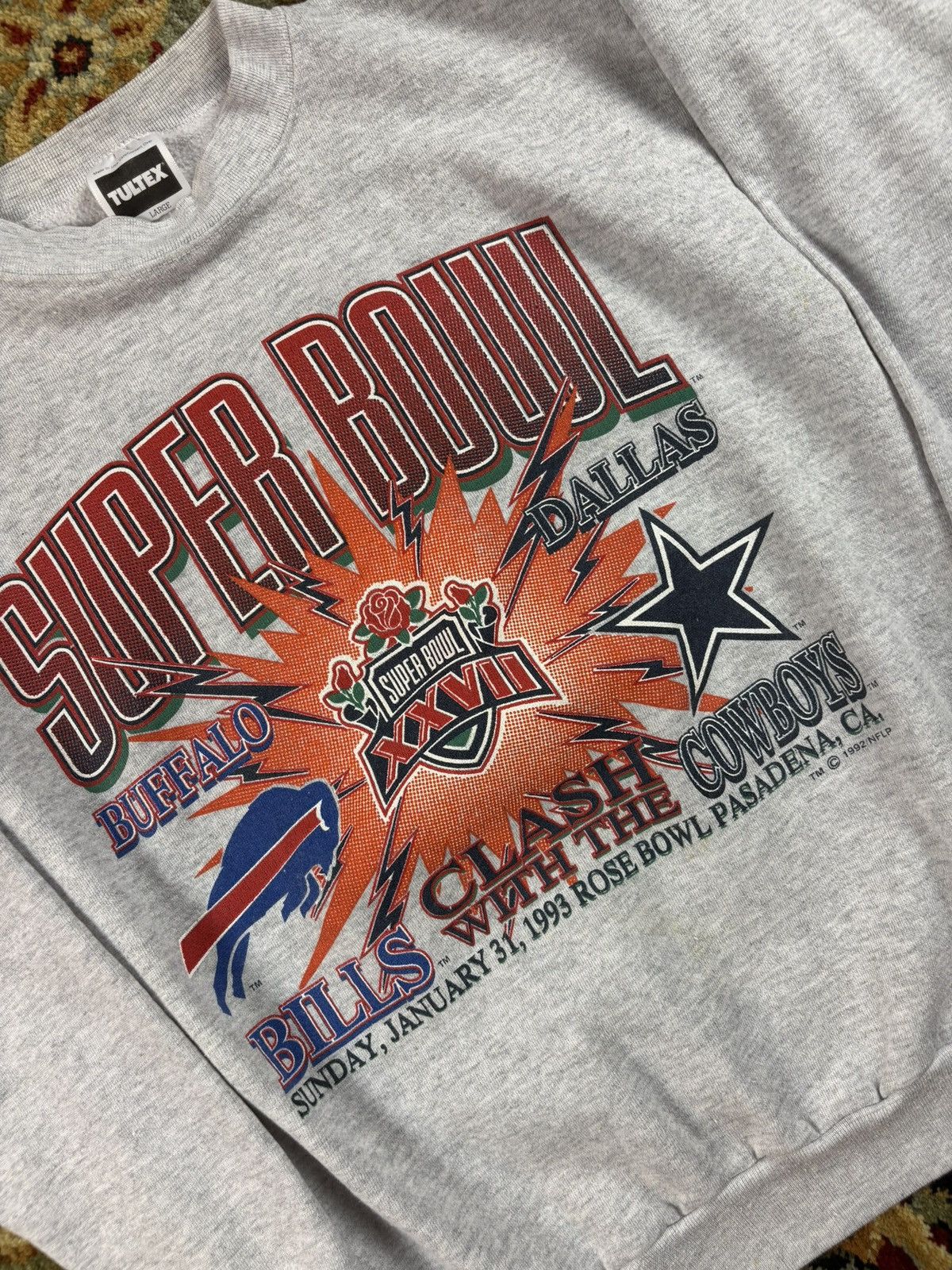 NFL Vintage Buffalo Bills Dallas Cowboys crewneck sweatshirt Size US L / EU 52-54 / 3 - 2 Thumbnail