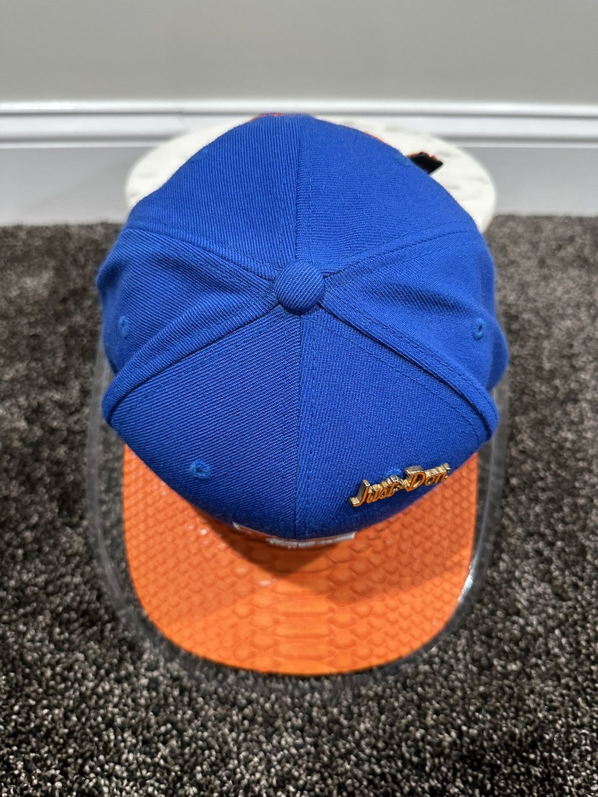 Just Don Just Don x Mitchell & Ness Denver Broncos Blue/Orange Hat Size ONE SIZE - 5 Thumbnail