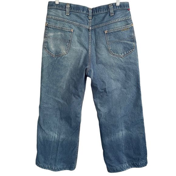 Vintage 70s Howick Riders Wider Straight Leg Jeans - 32 x 27" 🇨🇦 Size US 32 / EU 48 - 8 Thumbnail