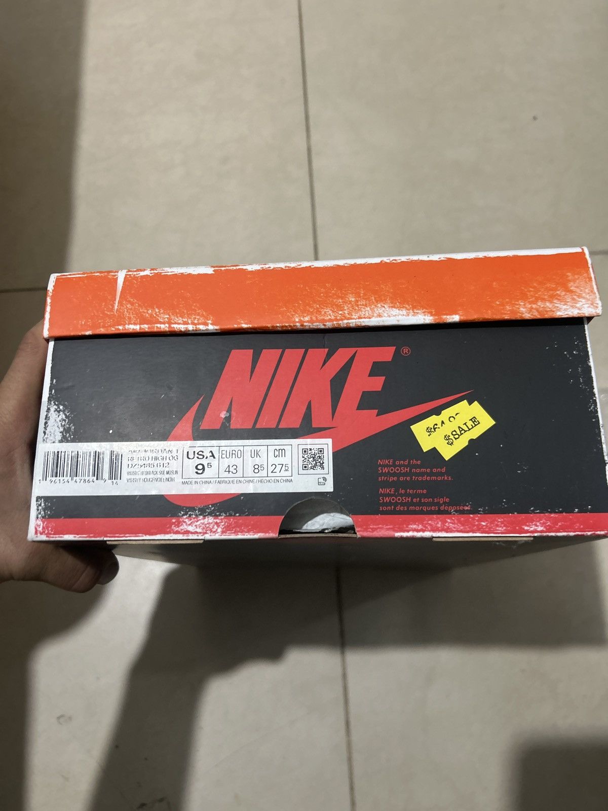 Jordan Brand JORDAN 1 HIGH “LOST & FOUND” Size US 9.5 / EU 42-43 - 7 Thumbnail