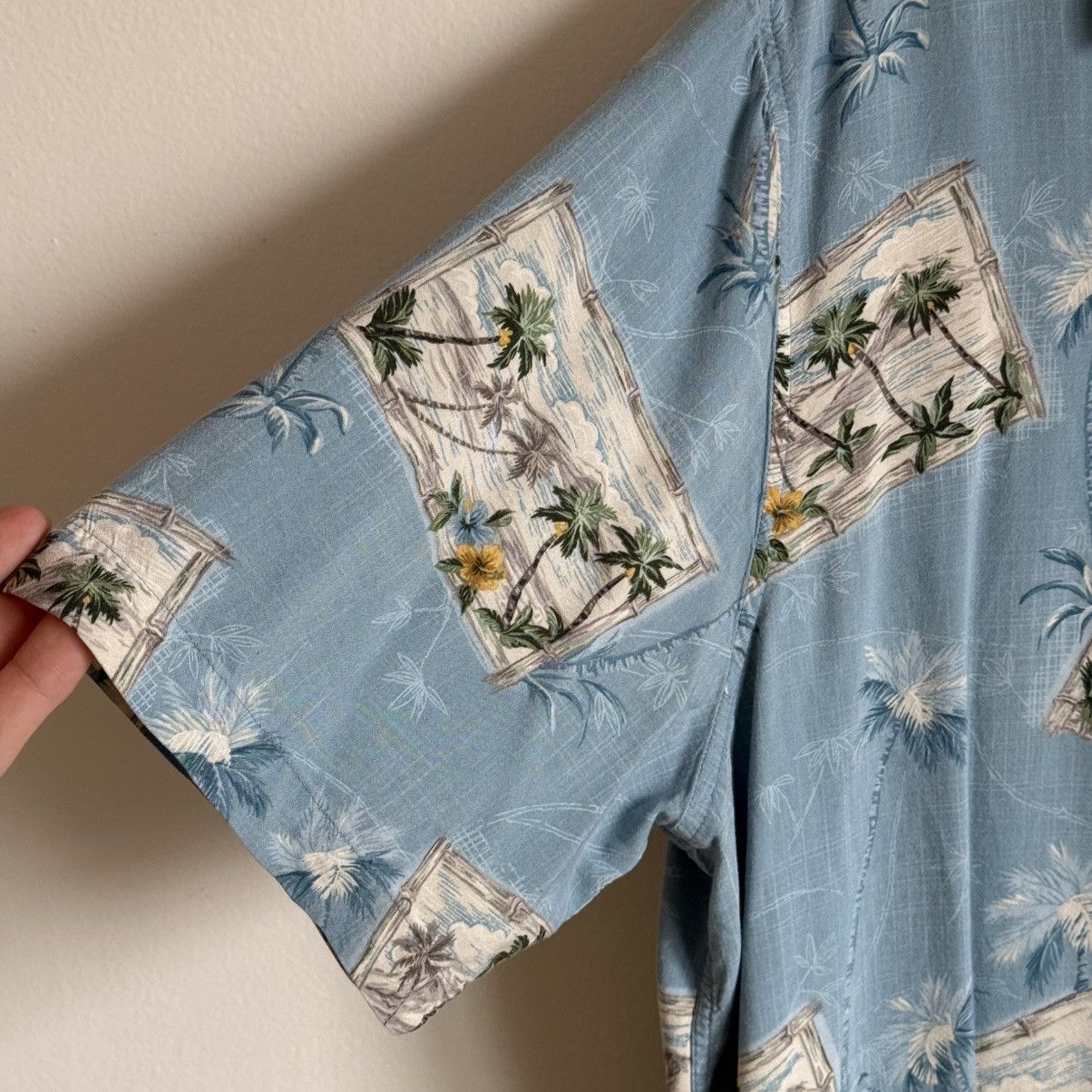 Vintage Vintage Batik Bay Hawaiian Shirt XL Palm Tree Beach Print Size US XL / EU 56 / 4 - 7 Thumbnail