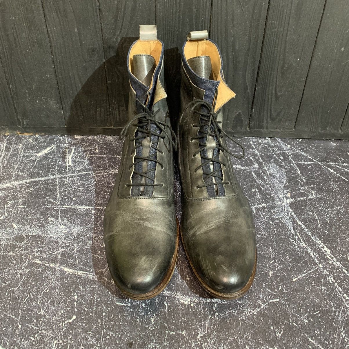 Antony Morato Antony MORATO Leather Boots Size 44 Rick Owens Style Size US 9 / EU 42 - 5 Thumbnail
