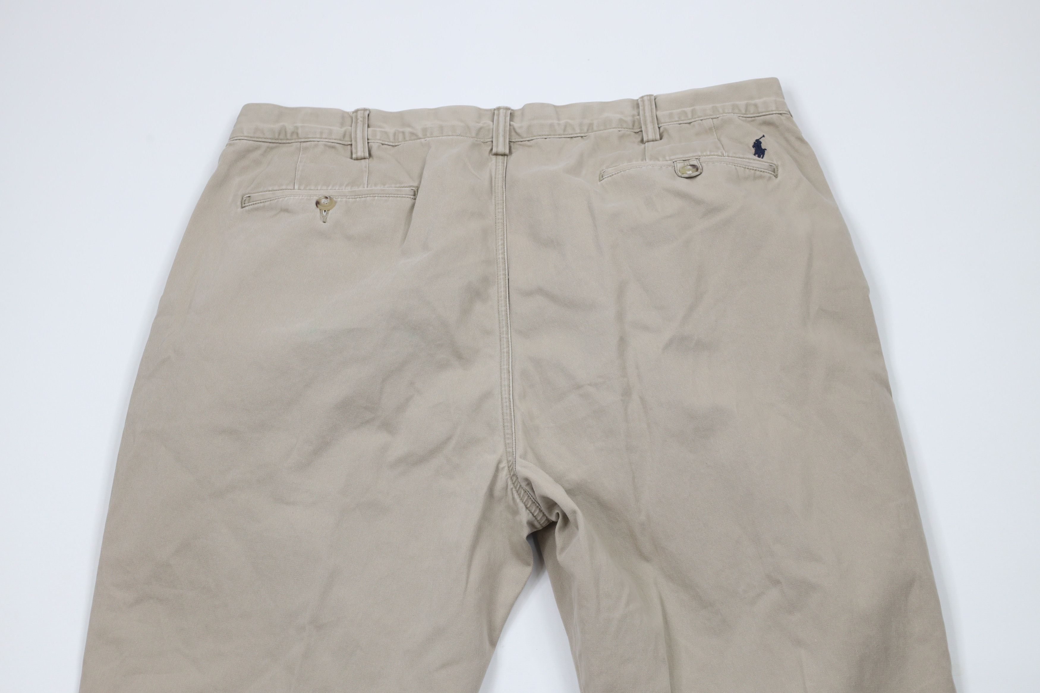 Ralph Lauren × Vintage Vintage Ralph Lauren Classic Fit Wide Leg Chino Pants Size US 38 / EU 54 - 12 Thumbnail