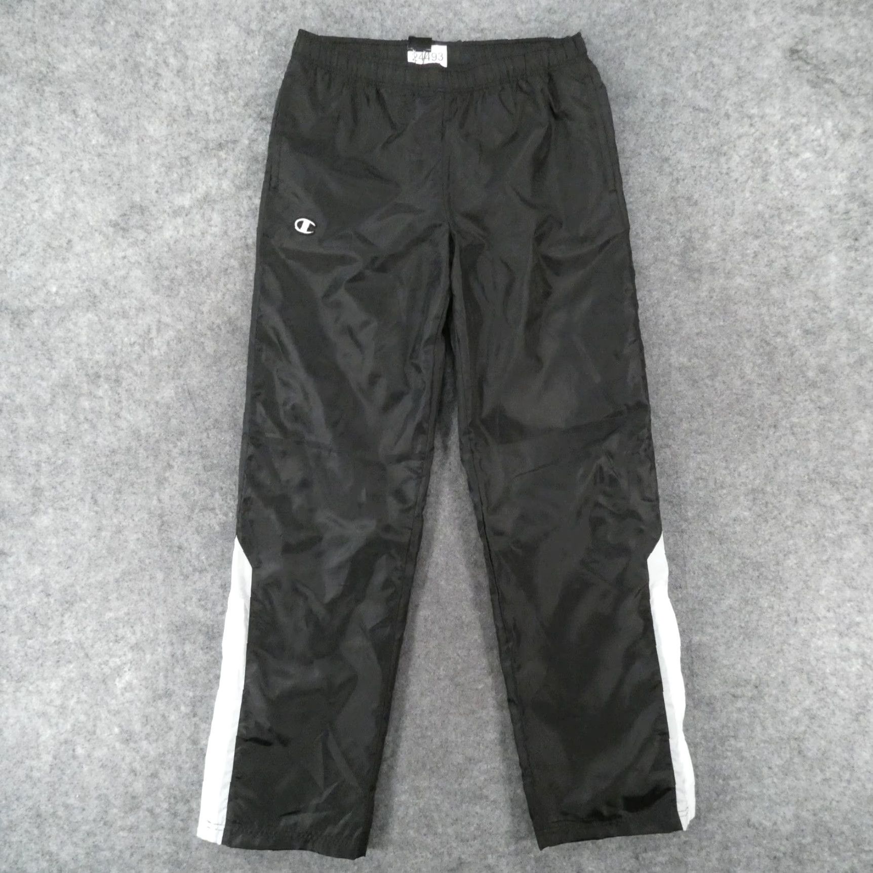 Champion Champion Womens Track Pants Small Black White Softshell Straight Leg NWT Size 28" / US 6 / IT 42 - 2 Thumbnail