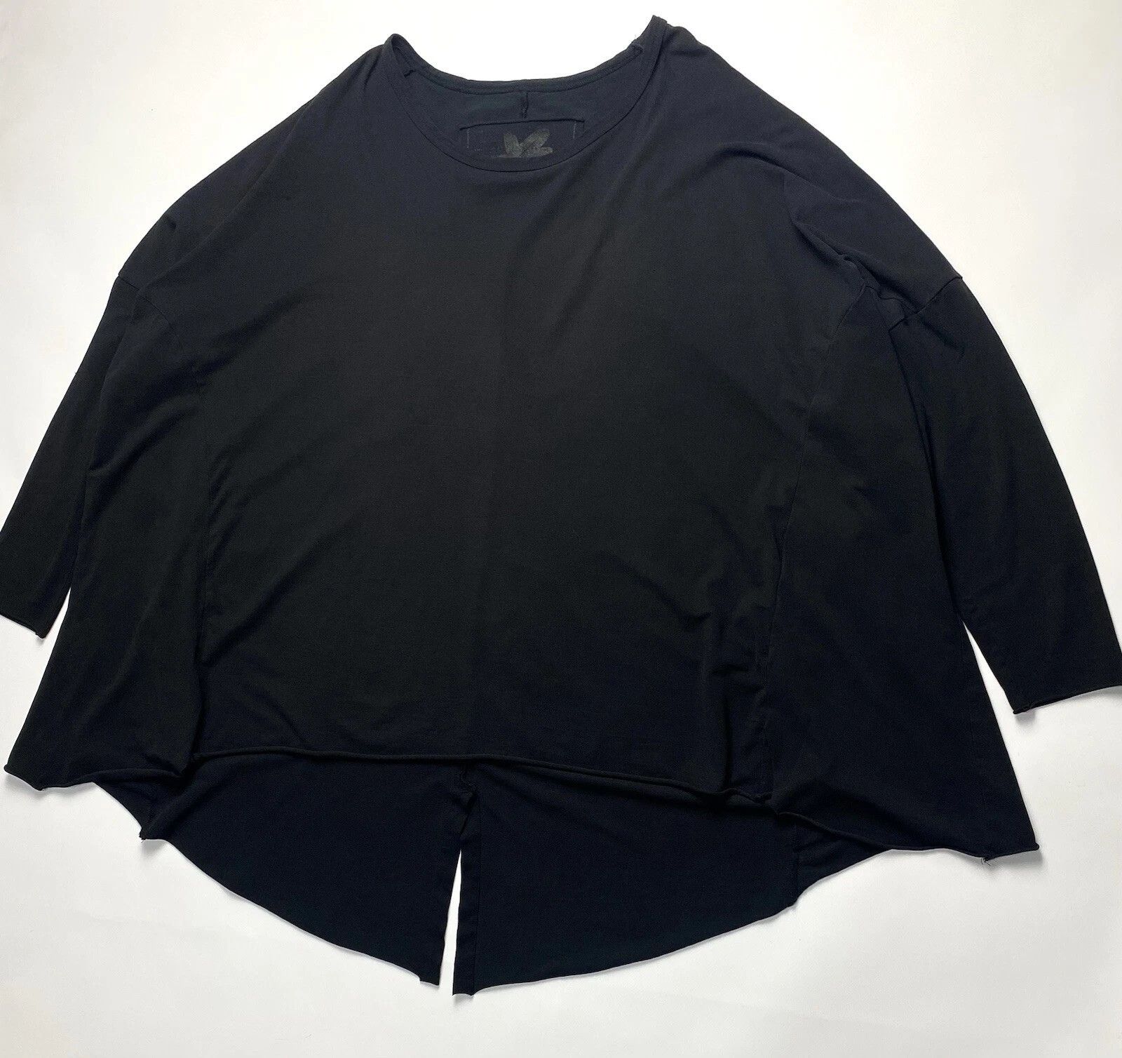 Rundholz Rundholz Lagenlook Asymmetrical Oversized Top Black One Size Size ONE SIZE - 5 Thumbnail