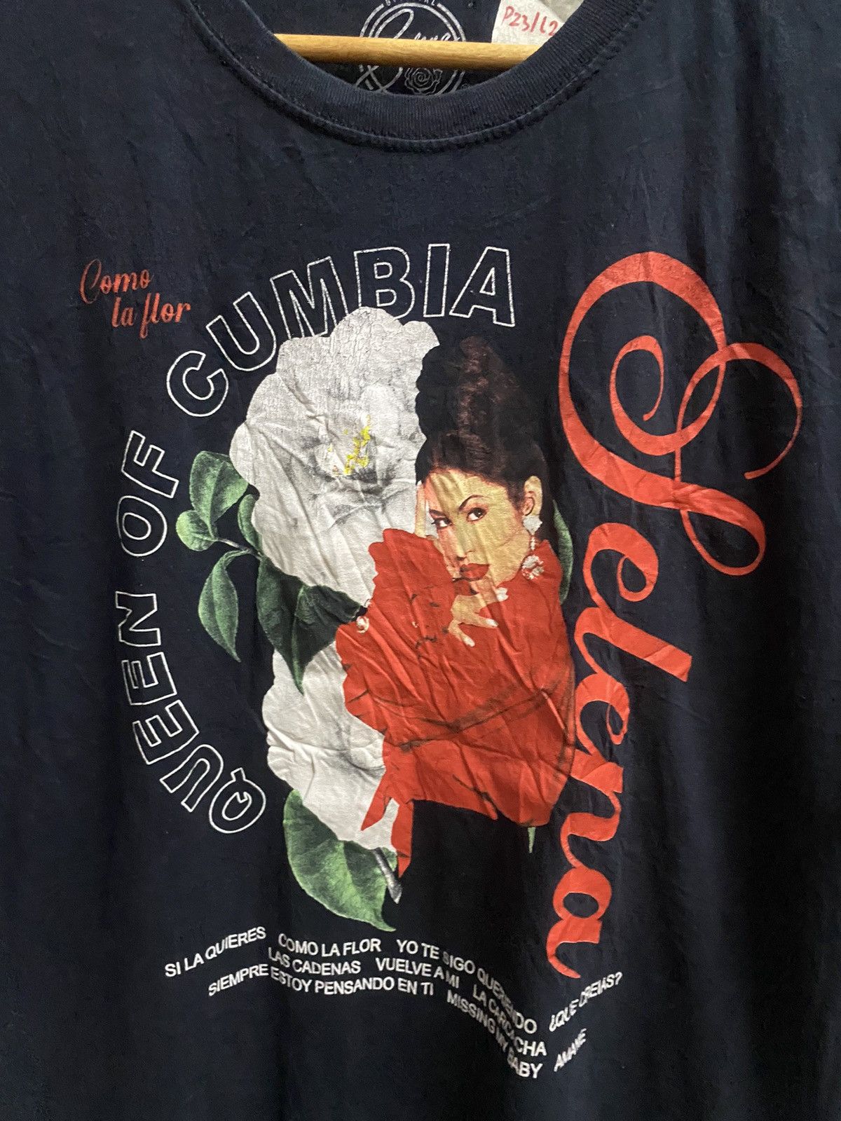Band Tees × Vintage Tshirt Y2k Solo singger SALENA Size US L / EU 52-54 / 3 - 2 Thumbnail