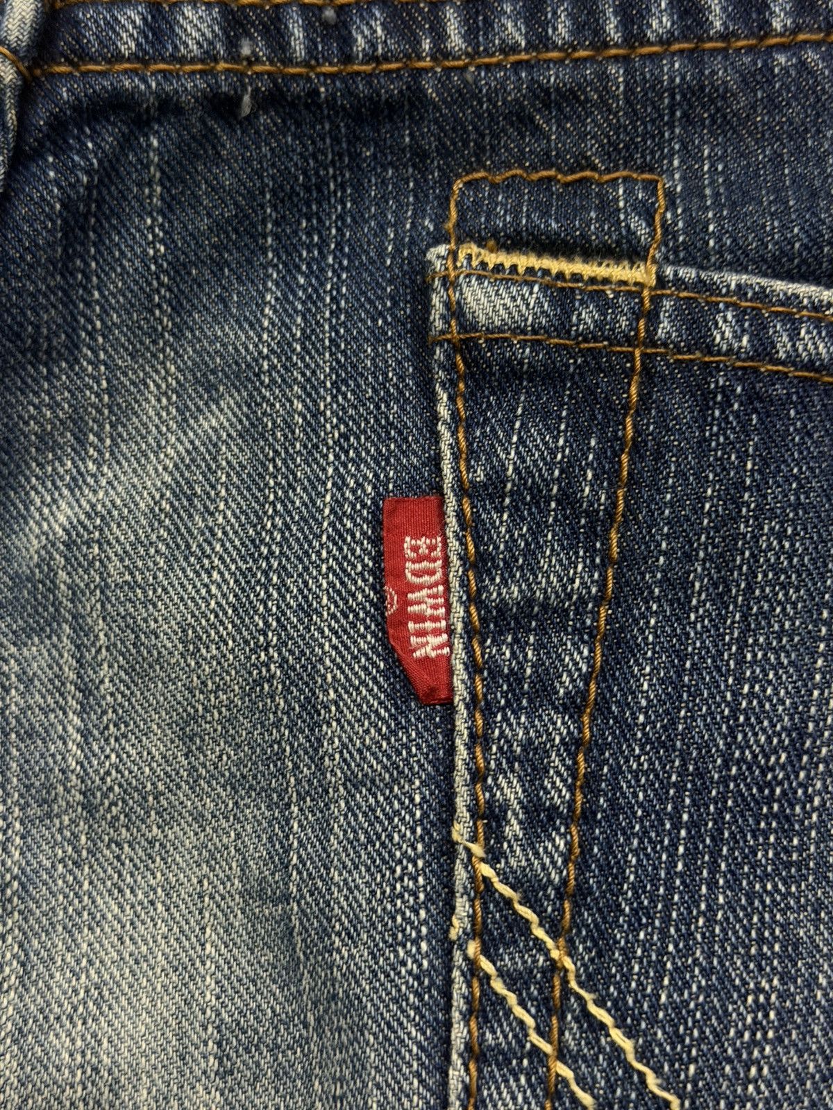 Edwin Vintage 00s Edwin 403XV Denim jeans | Japan Market | W35 Size US 35 - 14 Thumbnail