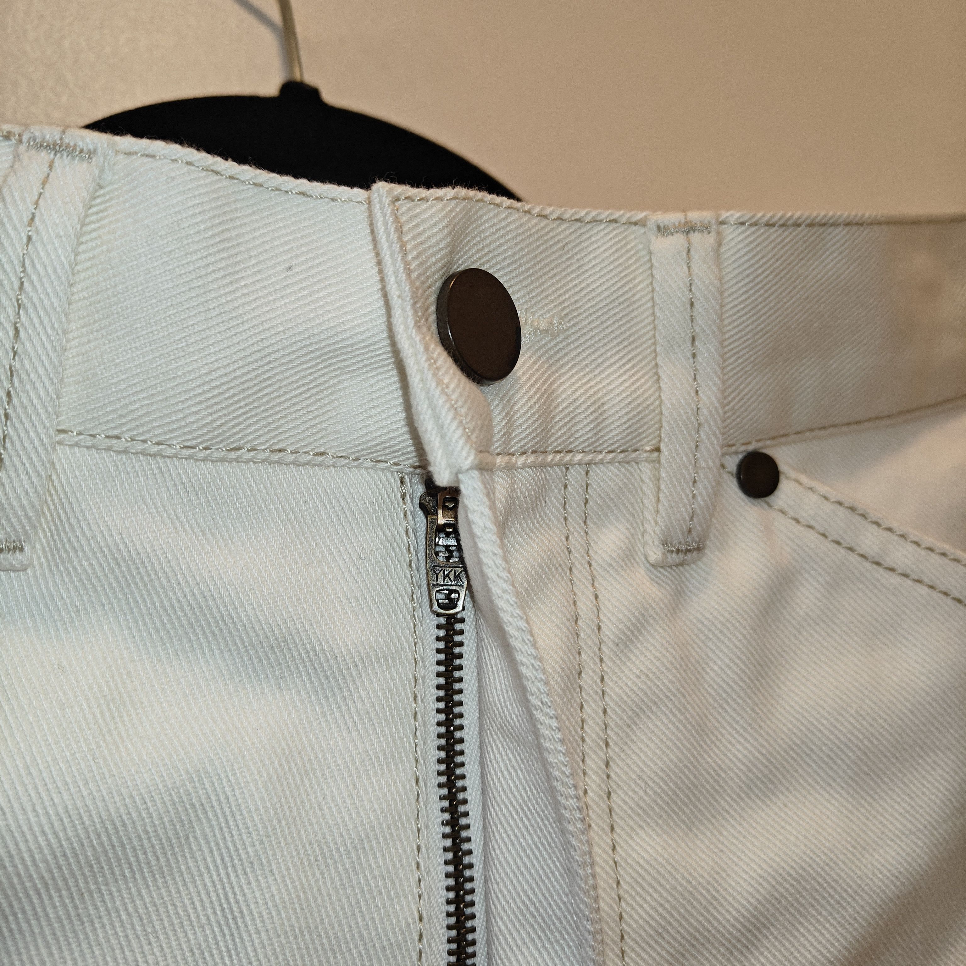 Lemaire Lemaire flared white denim trousers size 48 eu $600 Size US 32 / EU 48 - 3 Thumbnail
