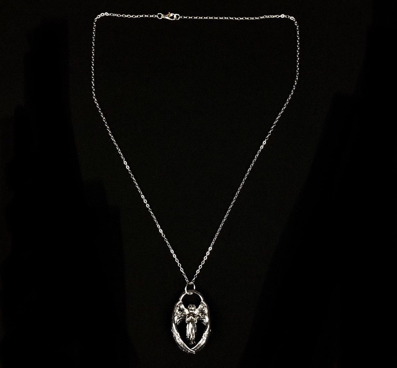 Jewelry Angel Necklace Punk Chain Size ONE SIZE - 3 Thumbnail