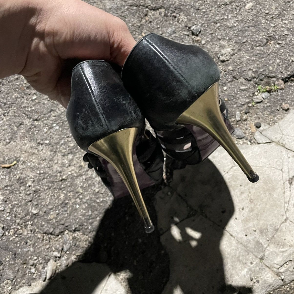 Versace Versace Leather Vintage Medusa Luxury Y2K Heels Ankle Boots Size US 9 / IT 39 - 12 Thumbnail