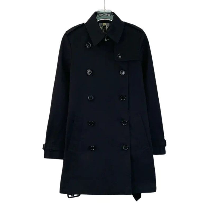 Burberry Burberry Women's Black Polyester Trench Coat Size XS / US 0-2 / IT 36-38 - 1 Thumbnail