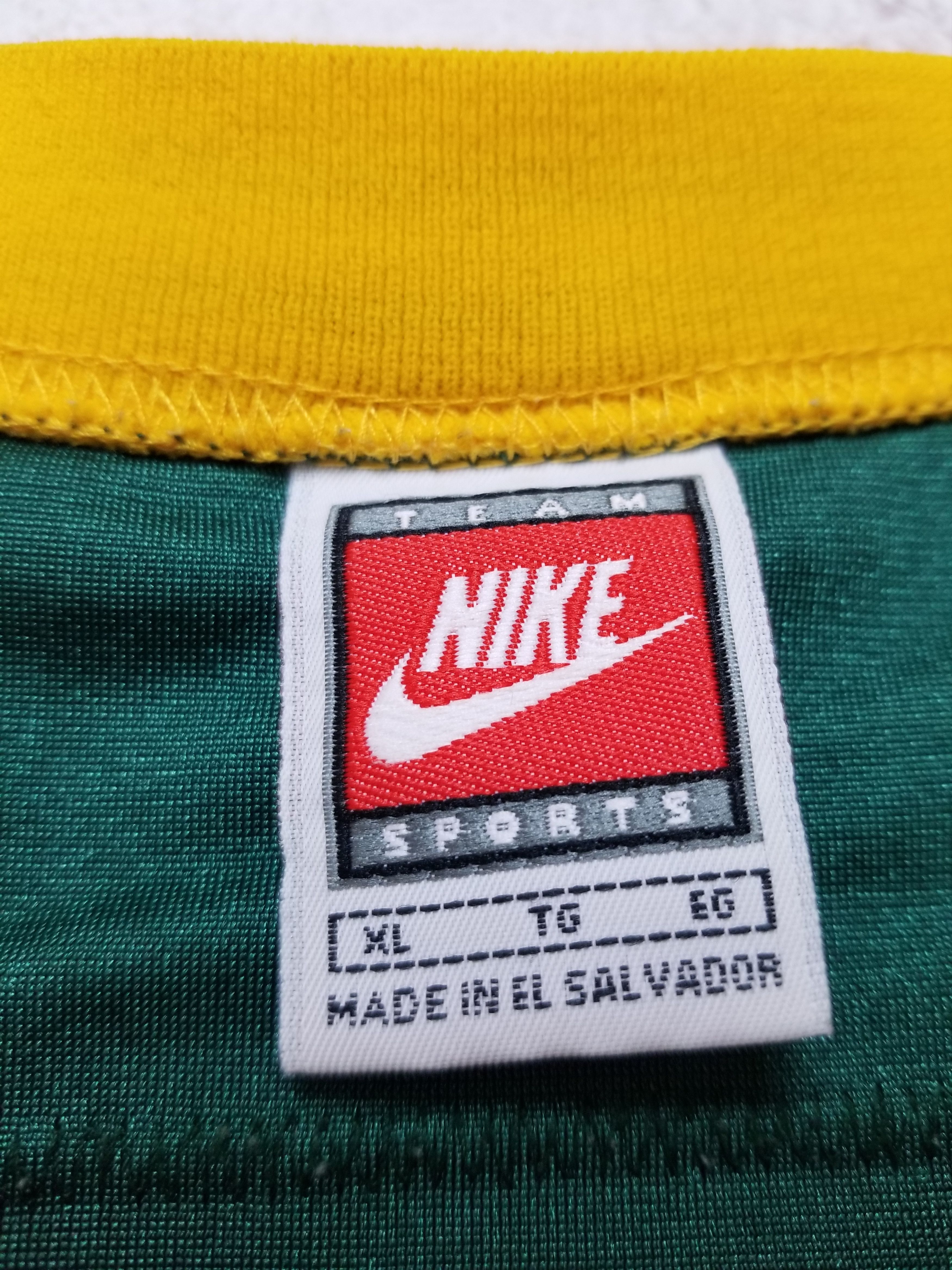 Nike Vintage Green Bay Packers Robert Brooks Nike Team Jersey Size US XL / EU 56 / 4 - 17 Thumbnail