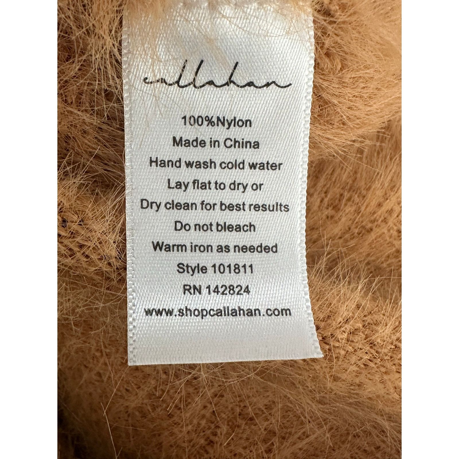 Other Callahan brown camel long sleeves fuzzy sweater size M Size M / US 6-8 / IT 42-44 - 4 Thumbnail