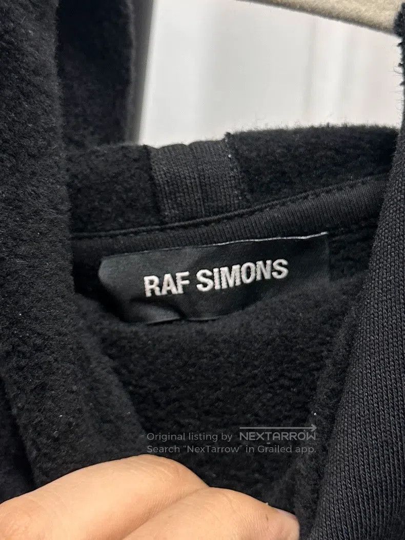 Raf Simons Raf Simons Hooded sweatshirt with a different shaped bib Size US S / EU 44-46 / 1 - 6 Thumbnail