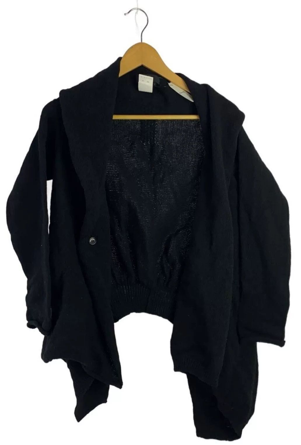 Yohji Yamamoto Yohji Yamamoto Thick Wool Cardigan Size US XS / EU 42 / 0 - 1 Thumbnail