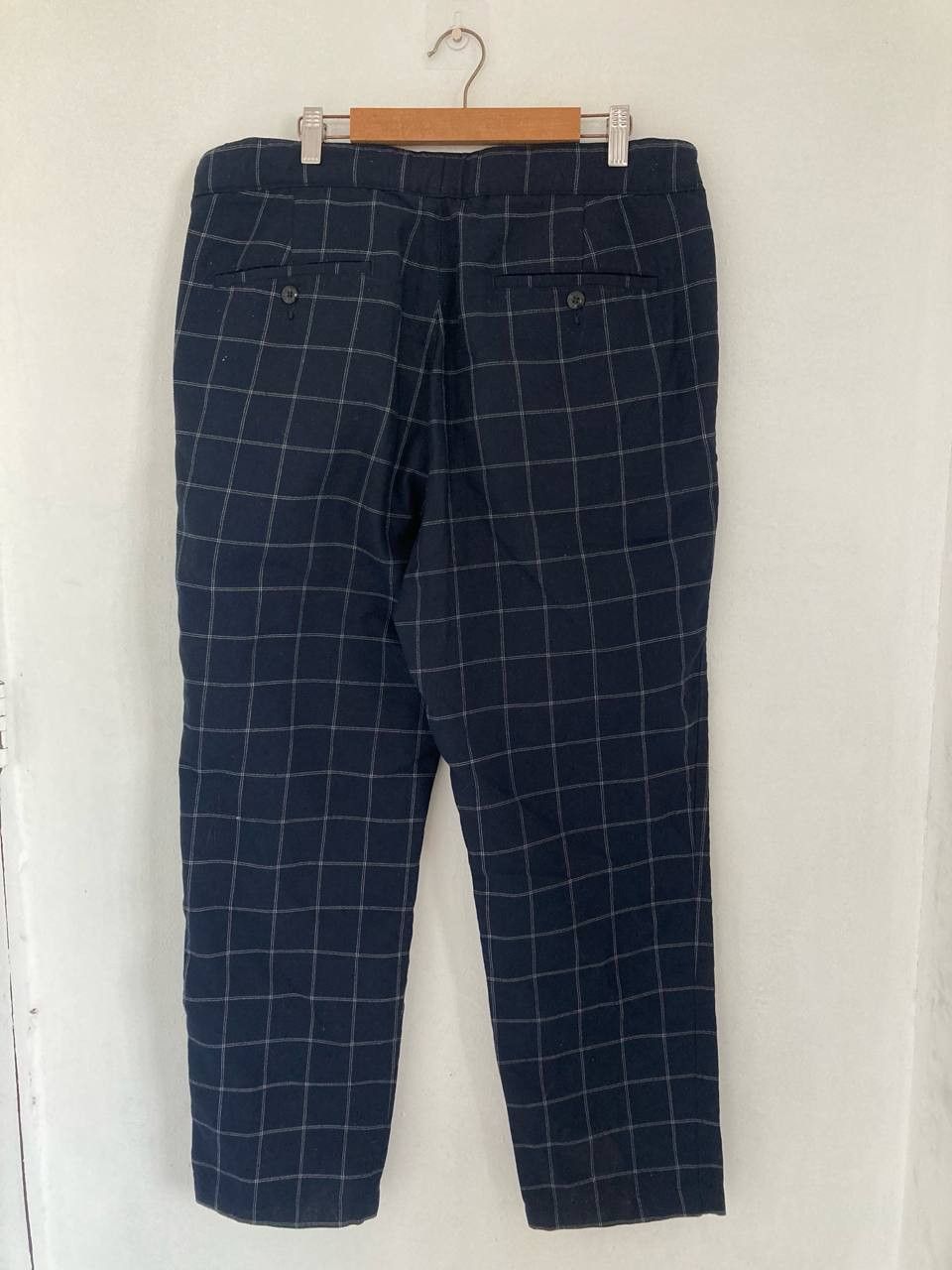 GU GU Window Pane Plaid Trousers Size 34" / US 12 / IT 48 - 2 Thumbnail