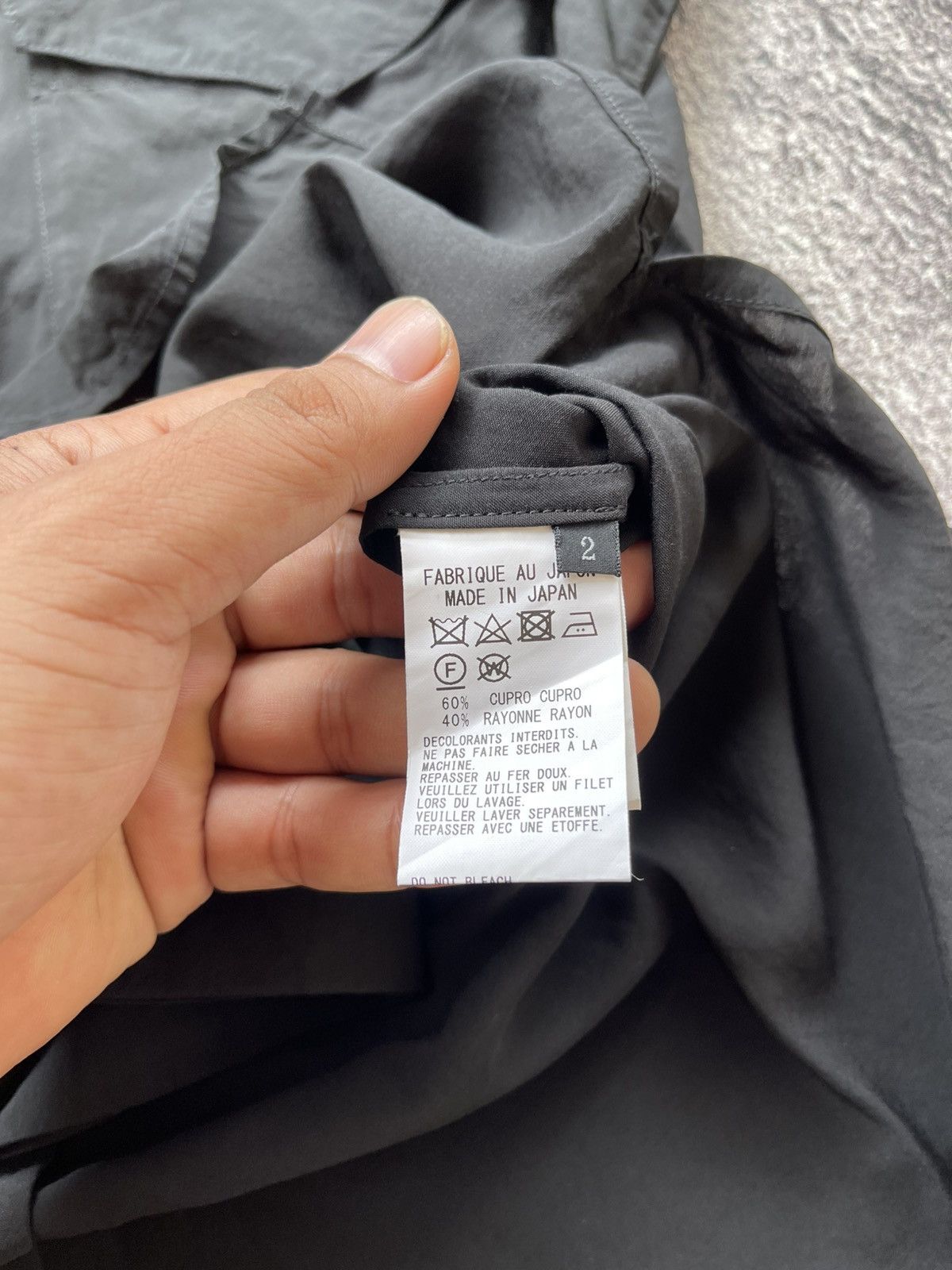 Yohji Yamamoto Y’s Yohji Yamamoto gradation pocket shirt Size US M / EU 48-50 / 2 - 7 Thumbnail