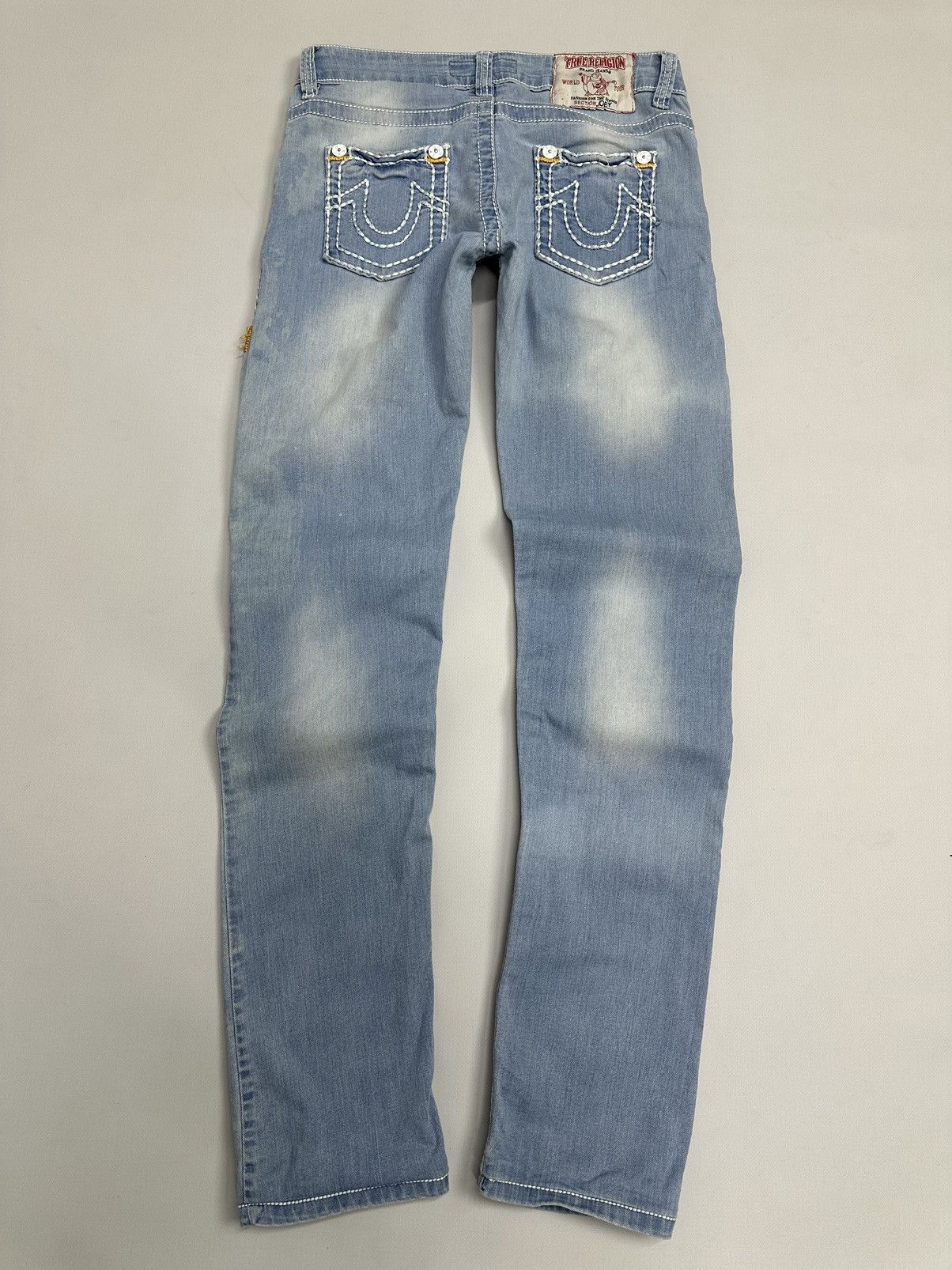 True Religion Vintage True Religion Slim Pants Distressed Y2k Japanese GOA Size 27" / US 4 / IT 40 - 11 Thumbnail