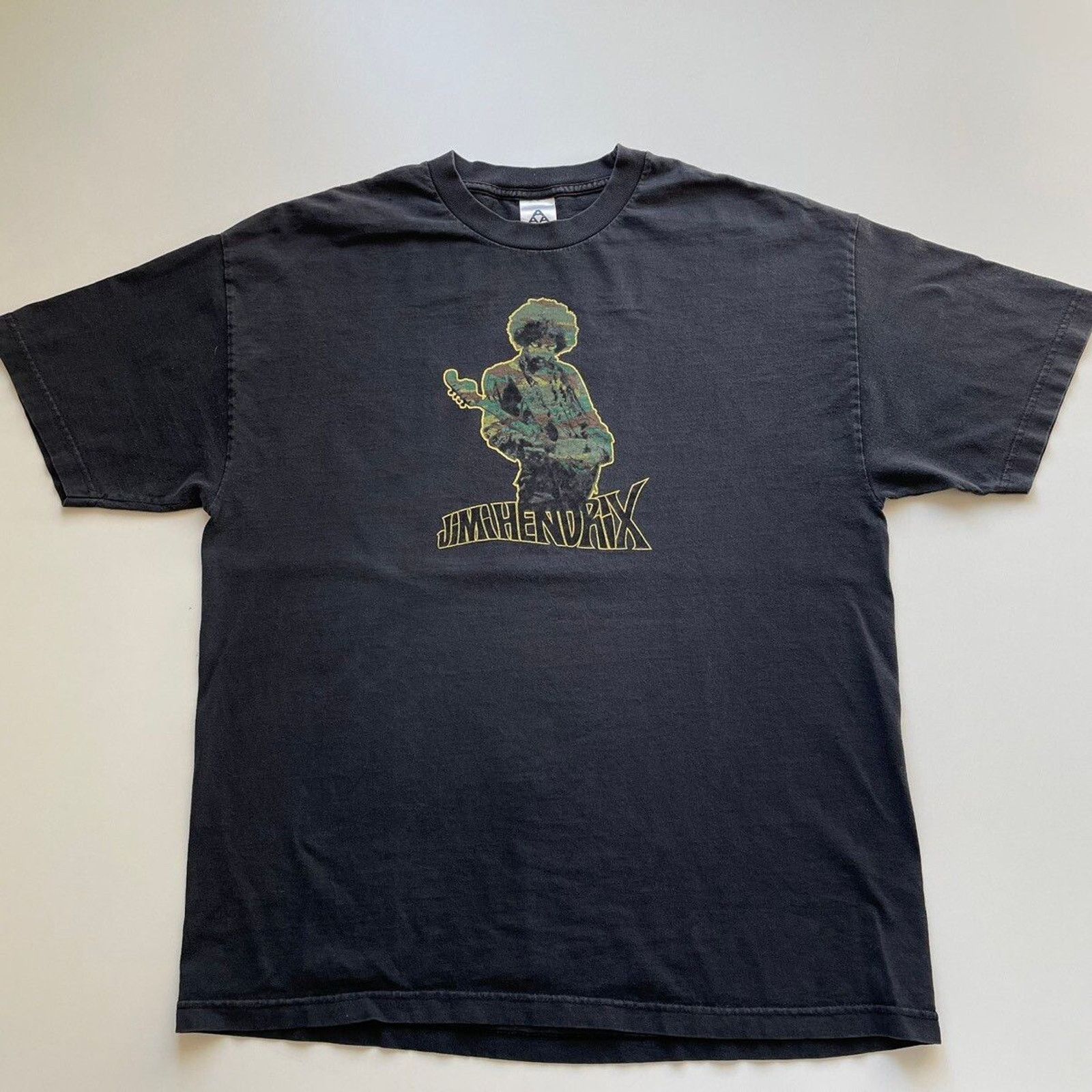 Band Tees Vintage Y2K Jimi Hendrix Music Art T Shirt XL Faded Black Size US XL / EU 56 / 4 - 1 Thumbnail