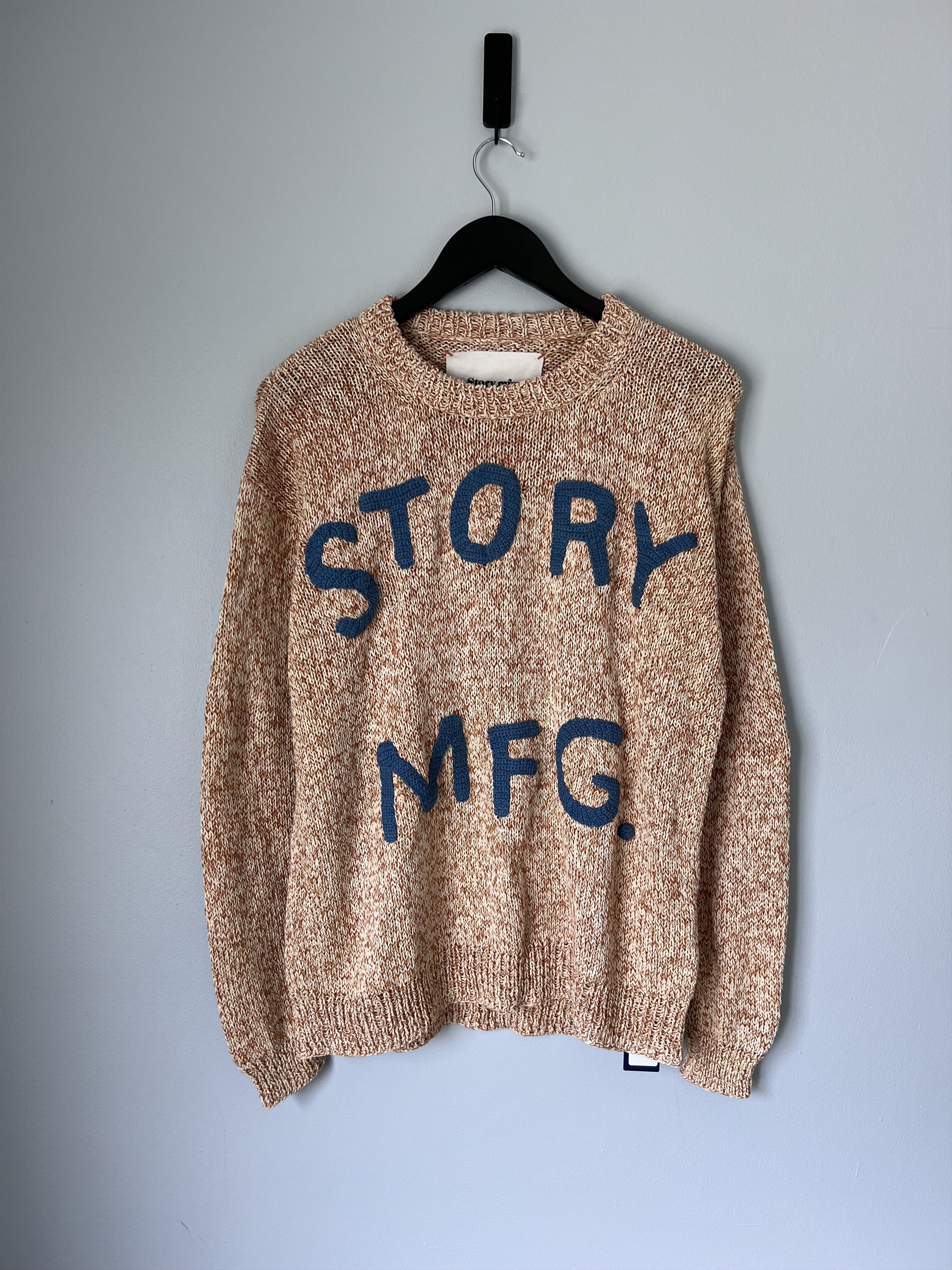 Story Mfg. Story Mfg. Spinning Sweater in Yellow Size US M / EU 48-50 / 2 - 1 Thumbnail