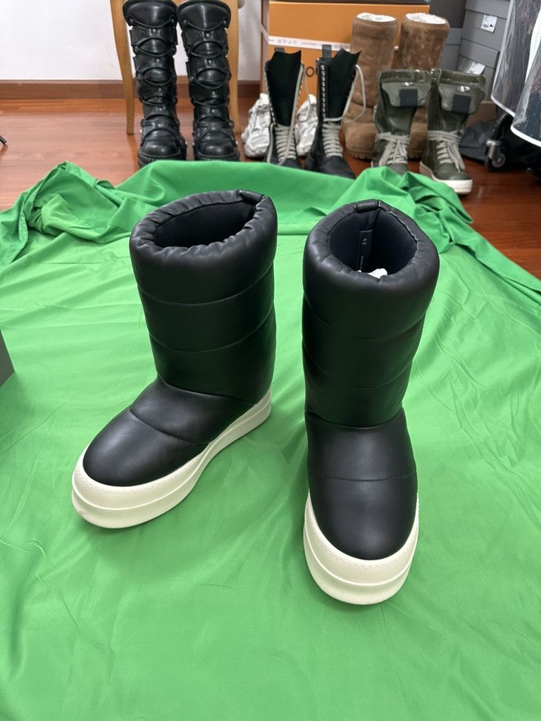 Rick Owens Rick Owens Puffer Leather boots Size US 9 / EU 42 - 1 Thumbnail