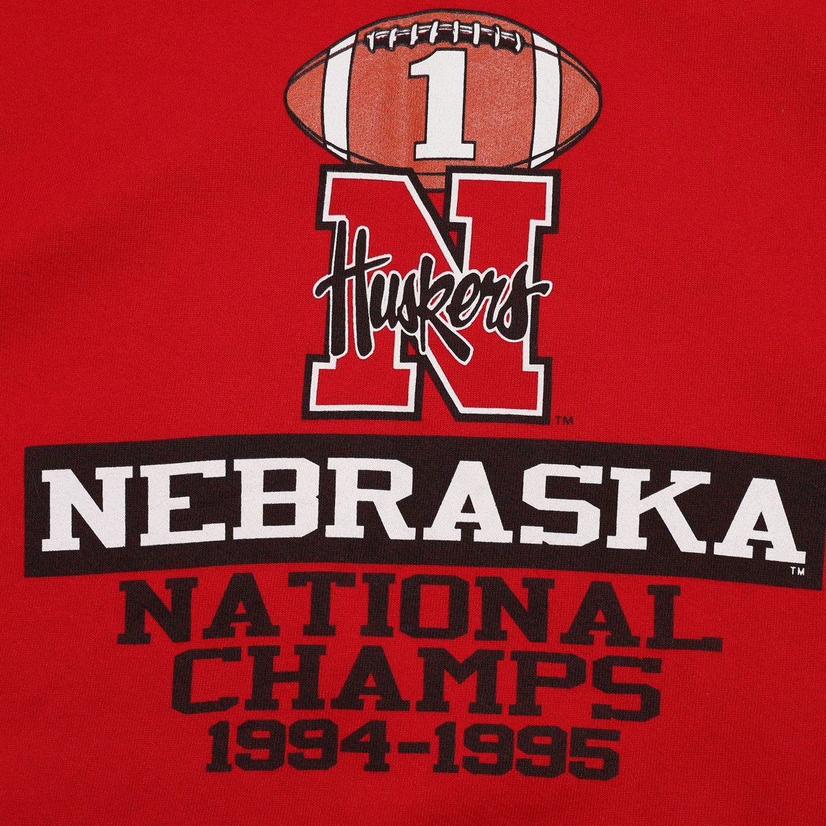 Other Vintage Huskers Nebraska 1994 Champions Sweatshirt Size US M / EU 48-50 / 2 - 6 Thumbnail
