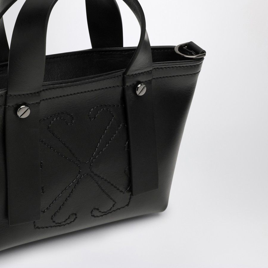 Off-White o1d2blof0924 Size: OS / Leather Handbag With Logo in Black Size ONE SIZE - 5 Thumbnail