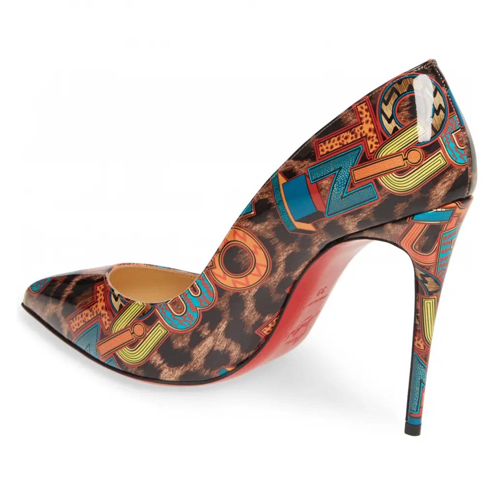 Christian Louboutin Christian Louboutin Pigalle Follies Black Loubileo Leopard Size US 5.5 / IT 35.5 - 8 Thumbnail