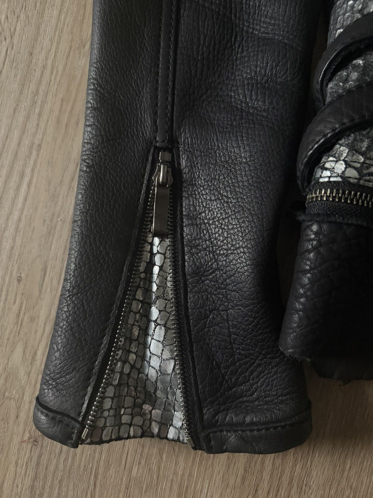 Yasuyuki Ishii Yasuyuki Ishii Snakeskin Leather Patch Jacket Size US S / EU 44-46 / 1 - 7 Thumbnail