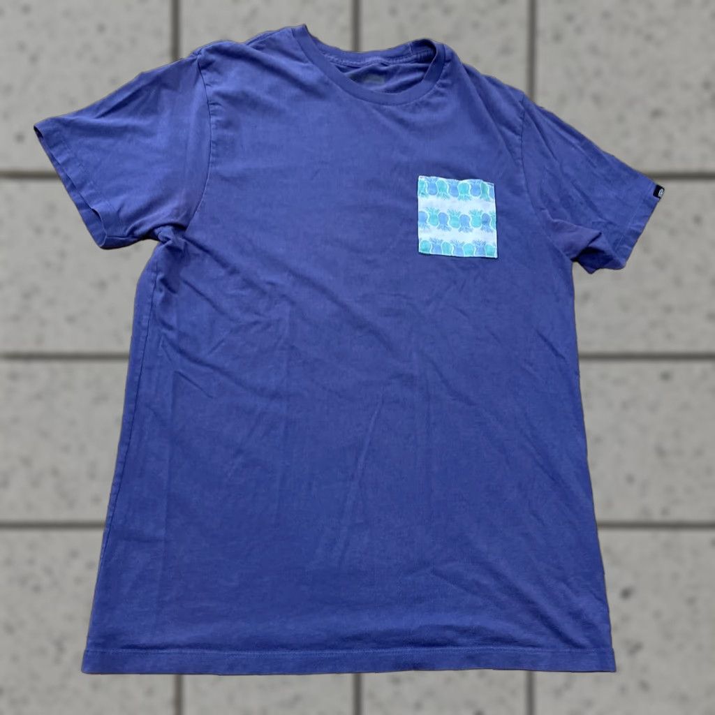 Vans VANS Hawaiian Pocket y2k Shirt Men M Purple Pineapple Beach Surf Skate Logo Tee Size US M / EU 48-50 / 2 - 1 Thumbnail