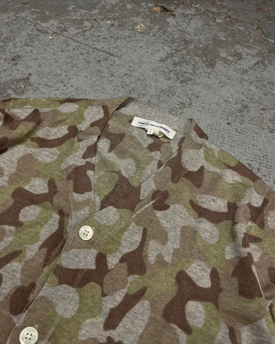 Comme des Garcons Comme Des Garçons Shirt Camo Cardigan Size US M / EU 48-50 / 2 - 5 Thumbnail