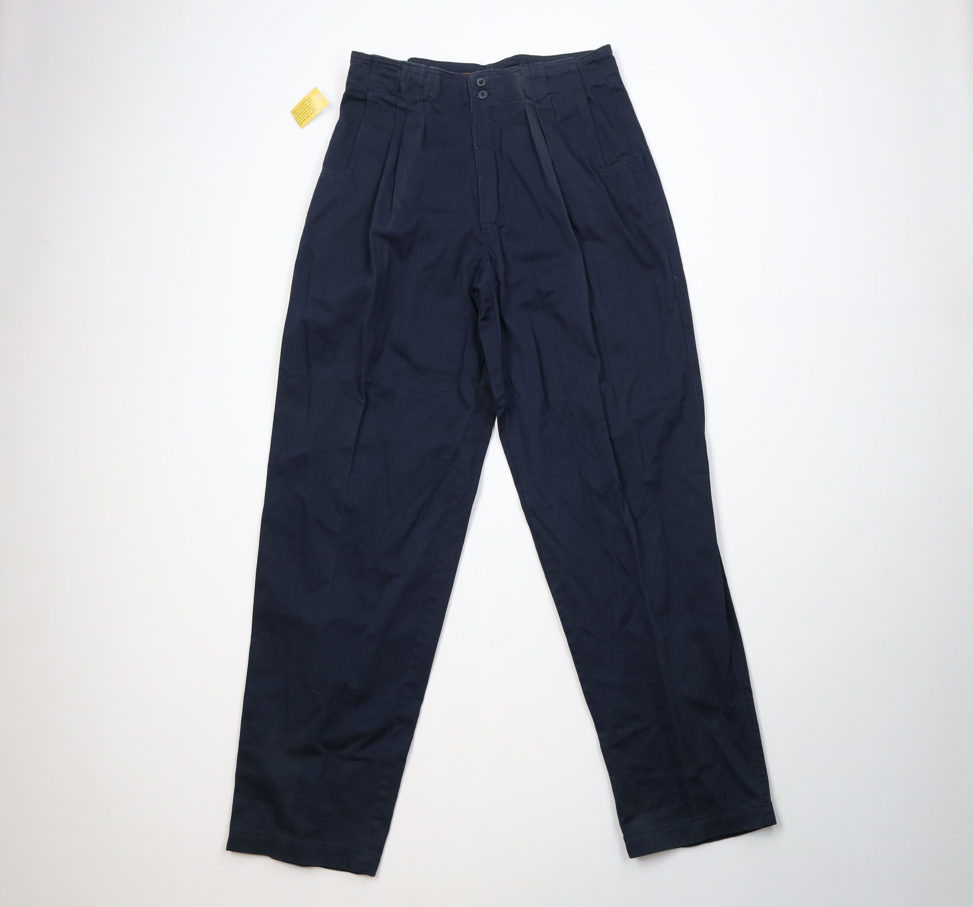 Vintage Deadstock Vintage 90s Streetwear Fit Chino Pants Blue Size US 32 / EU 48 - 1 Thumbnail