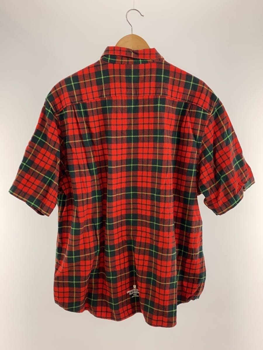 Supreme × Undercover Arabic Boxy Plaid Short Sleeve Button Shirt Size US XL / EU 56 / 4 - 2 Thumbnail