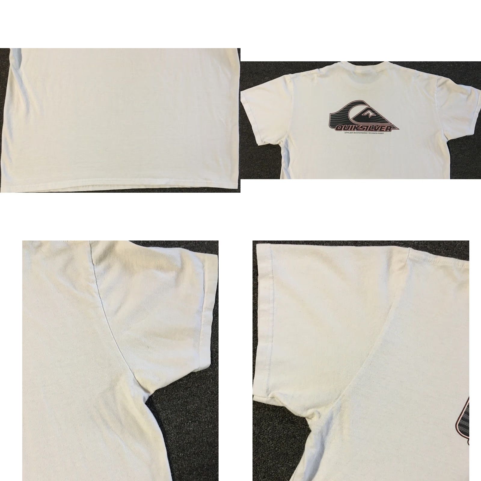 Billabong Vtg Quiksilver Faded Distress Shirt XL Surf Skate Grunge Vaporwave 90s Y2K Billabong TC Ocean Pacific USA Mens T-Shirt Distressed Size US XL / EU 56 / 4 - 9 Thumbnail
