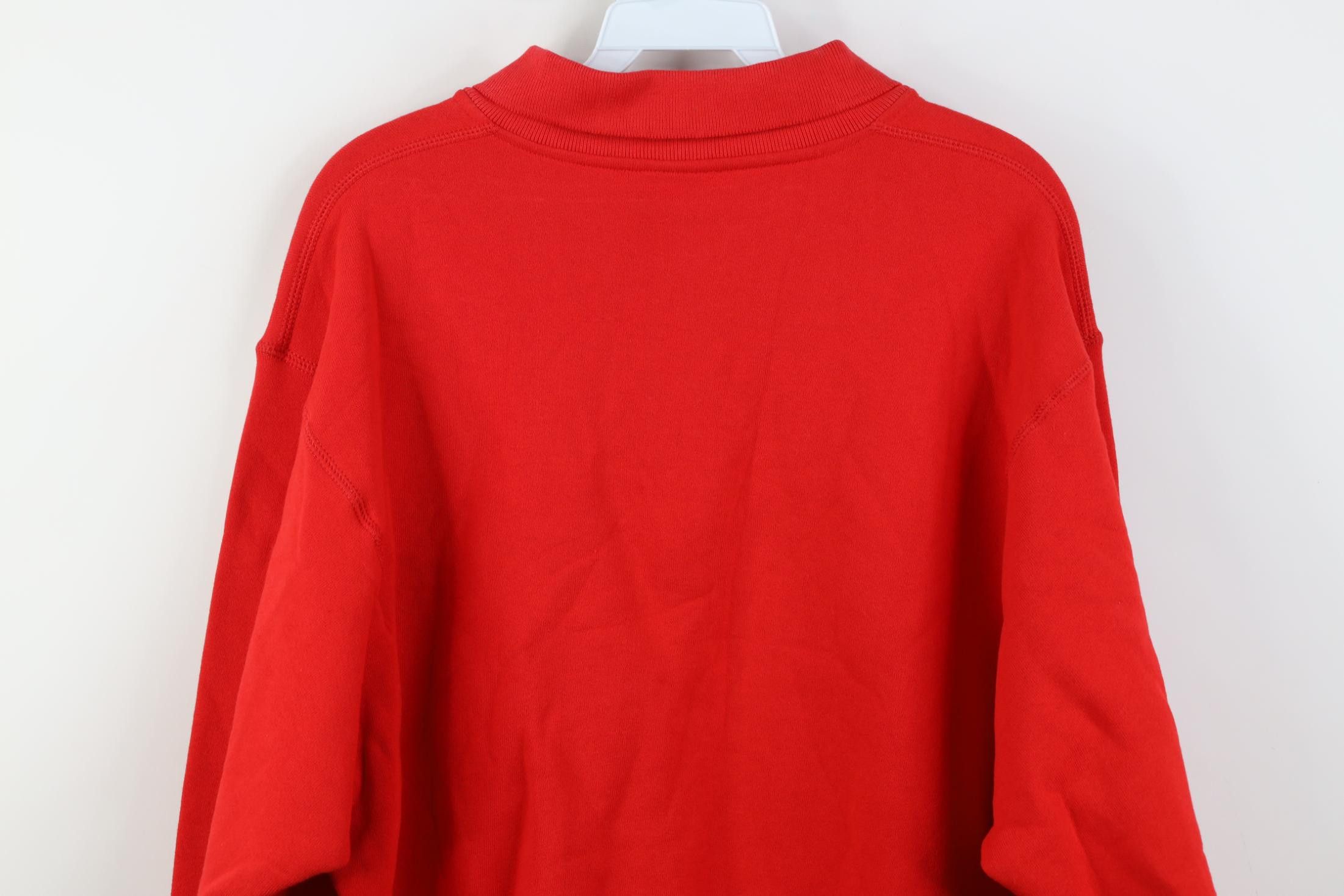 Vintage Vintage 90s Streetwear Blank Heavyweight Collared Sweatshirt Size US M / EU 48-50 / 2 - 15 Thumbnail