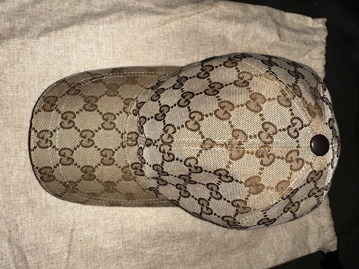 Gucci Gucci Monogram Canvas Baseball Hat Size ONE SIZE - 1 Thumbnail