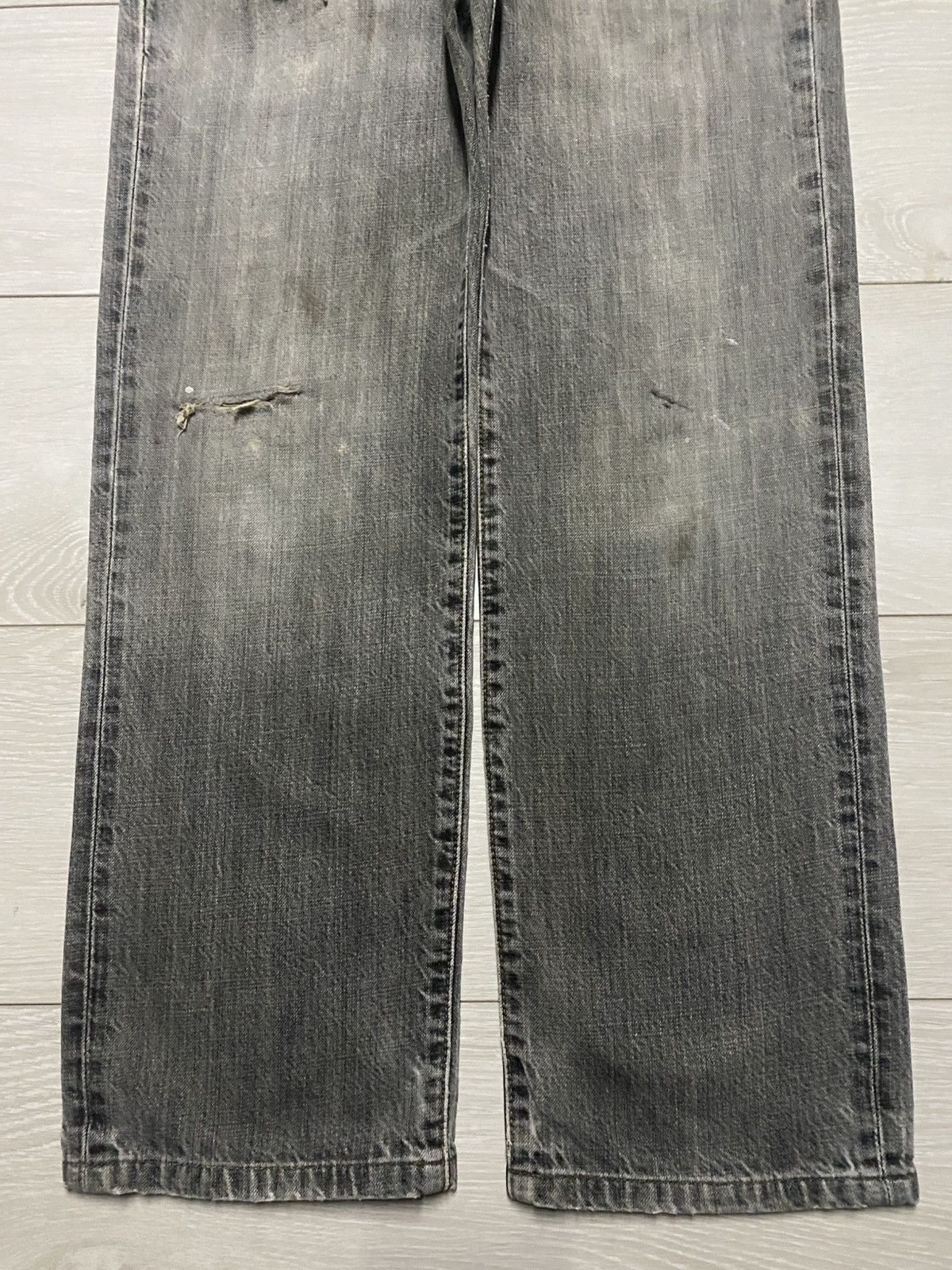 Wrangler Vintage Wrangler Faded Wash Distressed Jeans Size US 29 - 5 Thumbnail