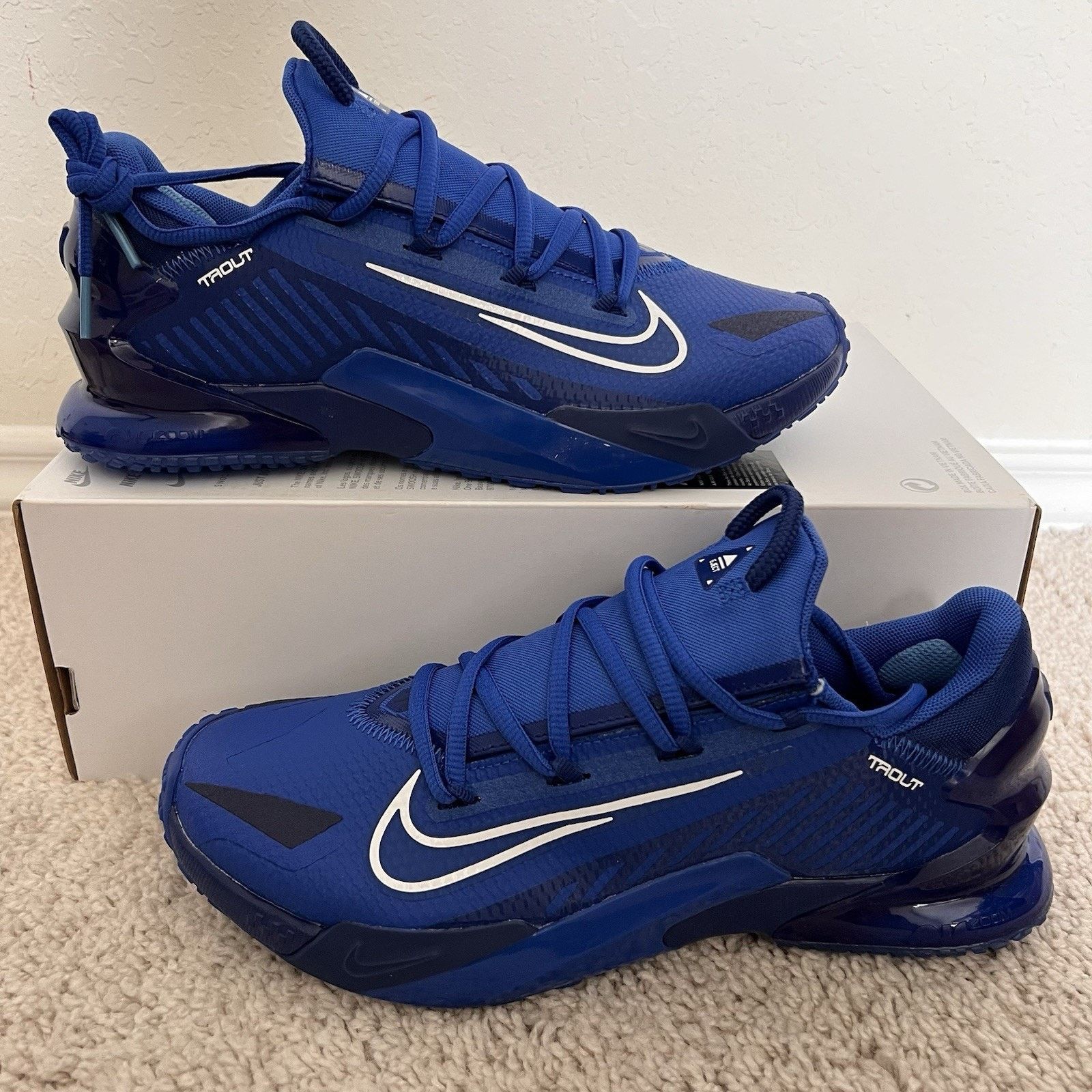 Nike Nike Force Zoom Trout 8 Turf Baseball Size 7 No Lid Size US 7 / EU 40 - 1 Thumbnail