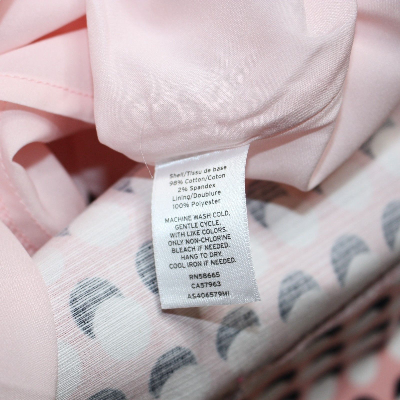 1901 Light Pink with Polka Dot A-line Dress in size Medium NWT Size M / US 6-8 / IT 42-44 - 7 Thumbnail