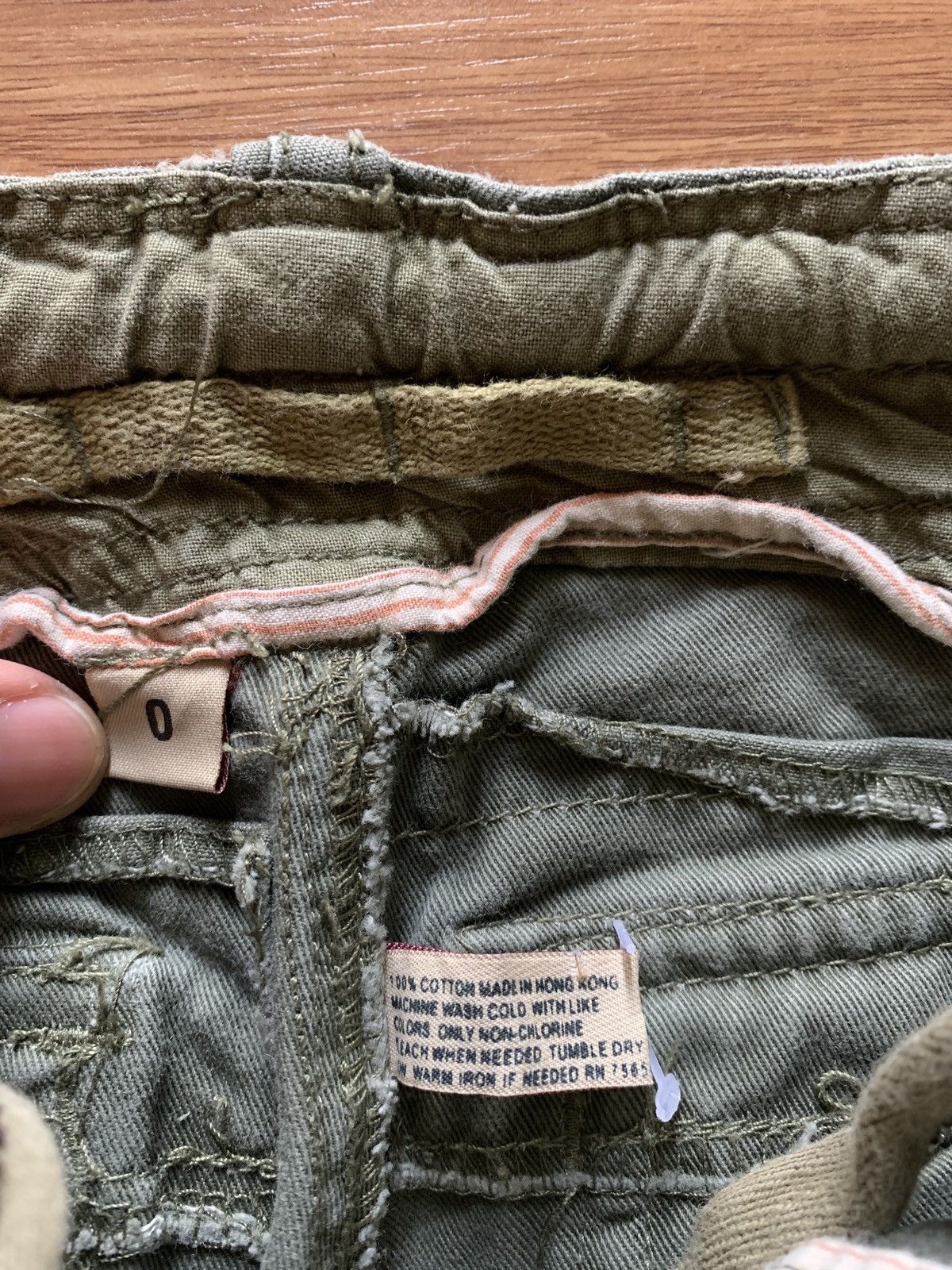 Abercrombie & Fitch × Vintage Vintage Abercrombie Military Cargo Pants Size US 28 / EU 44 - 12 Thumbnail