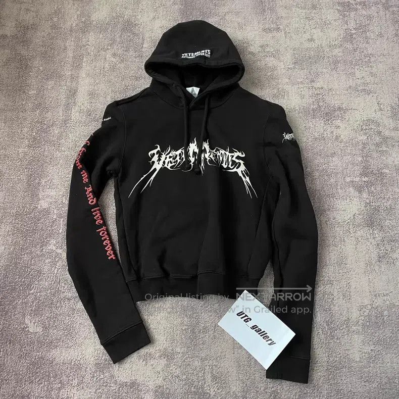 Vetements VETEMENTS Pentagram Short Hoodie Size US XS / EU 42 / 0 - 1 Thumbnail