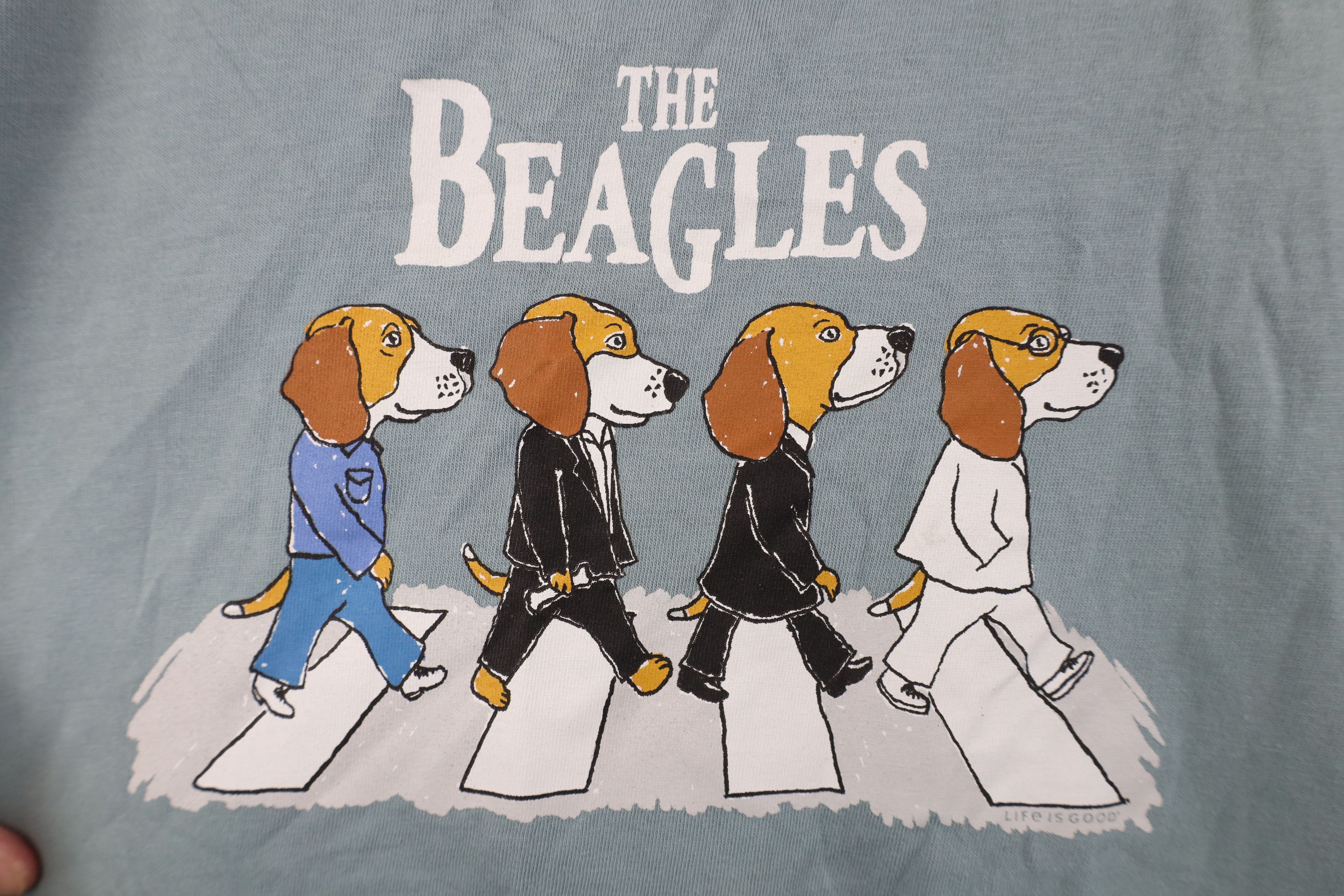 Life is Good Life Is Good Parody The Beagles Dog Band Beatles T-Shirt Size US XL / EU 56 / 4 - 4 Thumbnail