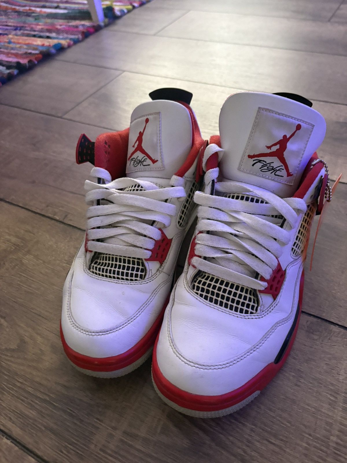 Jordan Brand Jordan 4’s fire red’s Size US 8.5 / EU 41-42 - 6 Thumbnail