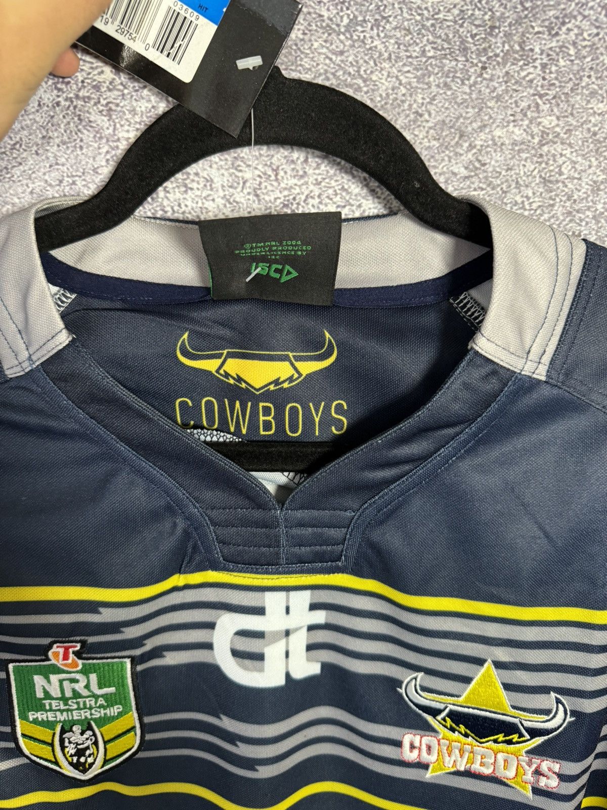 Vintage NEW Cowboys NRL Toyota Rugby Jersey Blokcore Size US M / EU 48-50 / 2 - 13 Thumbnail