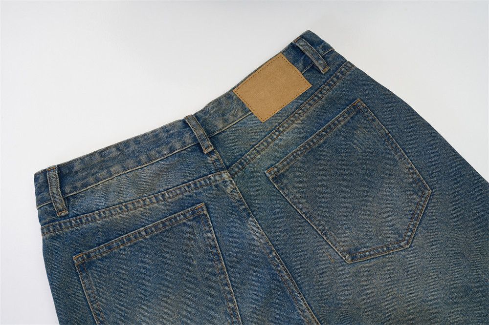 Japanese Brand × Jean Men's punk washed distressed loose jeans y2k Size US 32 / EU 48 - 6 Thumbnail