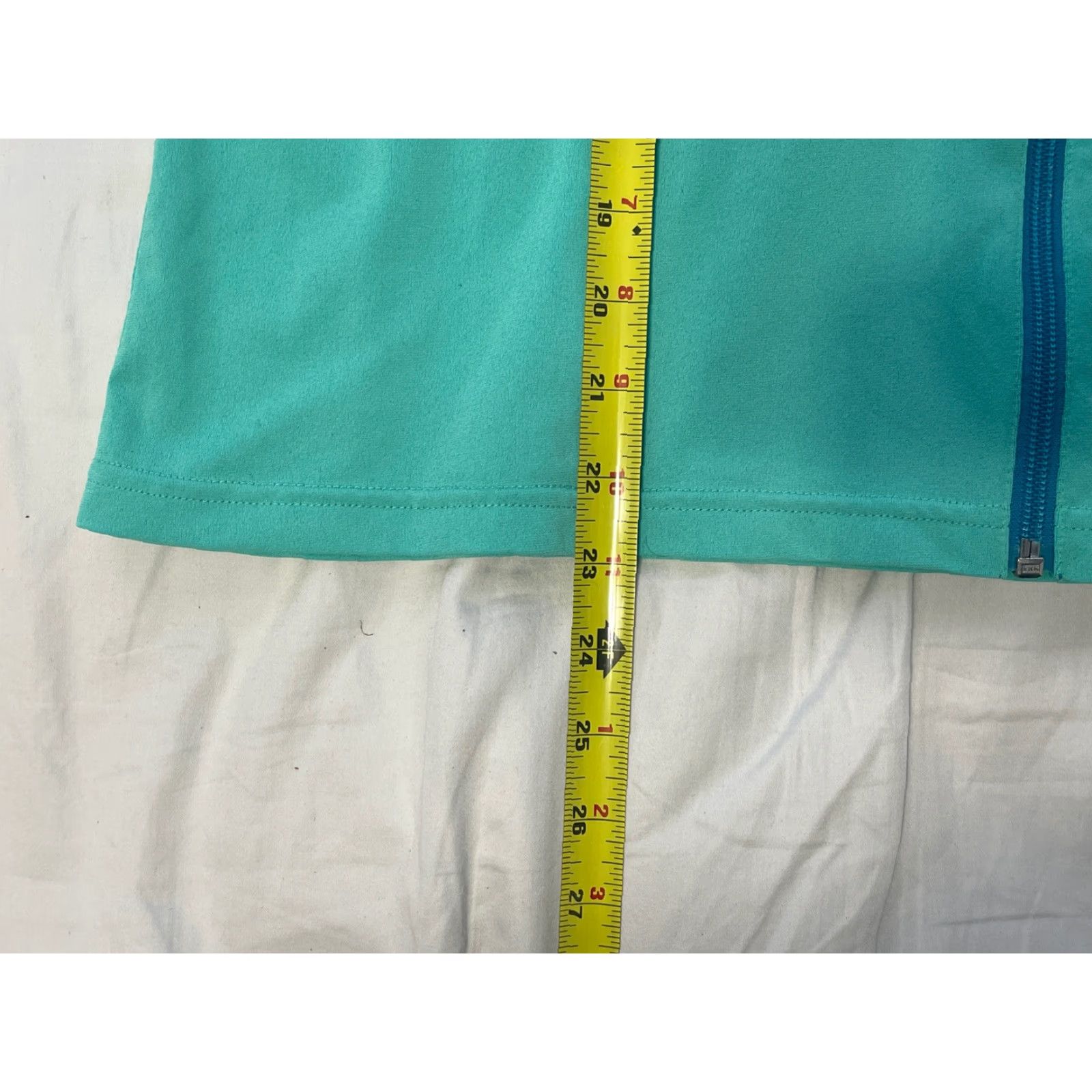 Vintage Coolibar Full Zip Lightweight Jacket Women XL Green Long Sleeve Outdoor UPF 50+ Jacket Size XL / US 12-14 / IT 48-50 - 4 Thumbnail