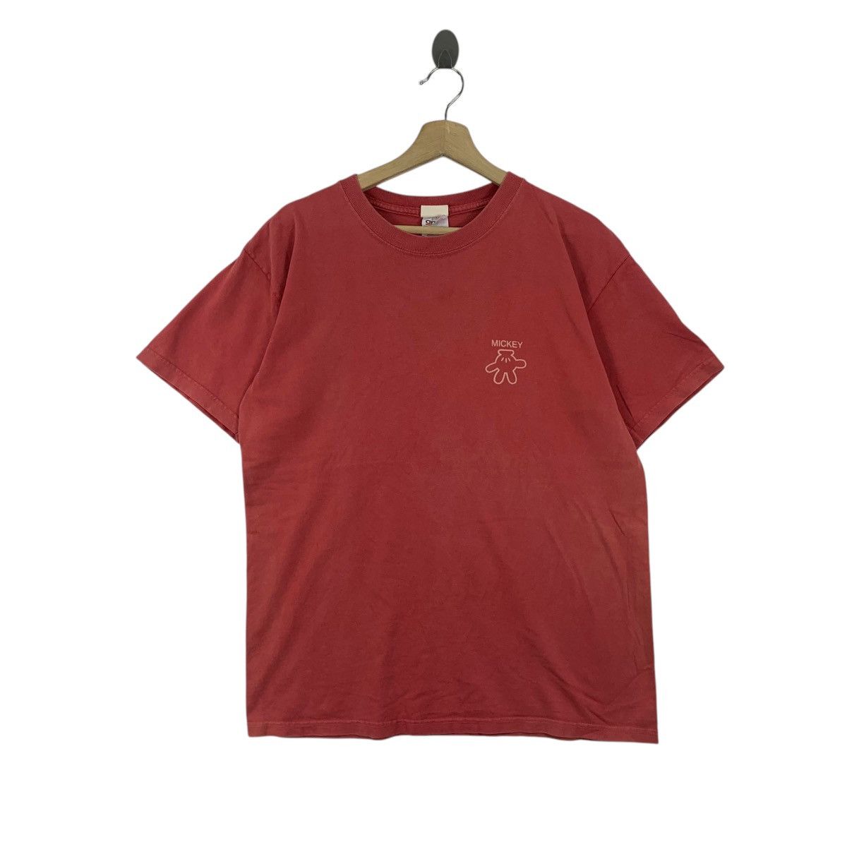 Disney Vintage DISNEY MICKEY MOUSE Motion Logo Anvil Tag Tee Shirt Size L / US 10 / IT 46 - 1 Thumbnail