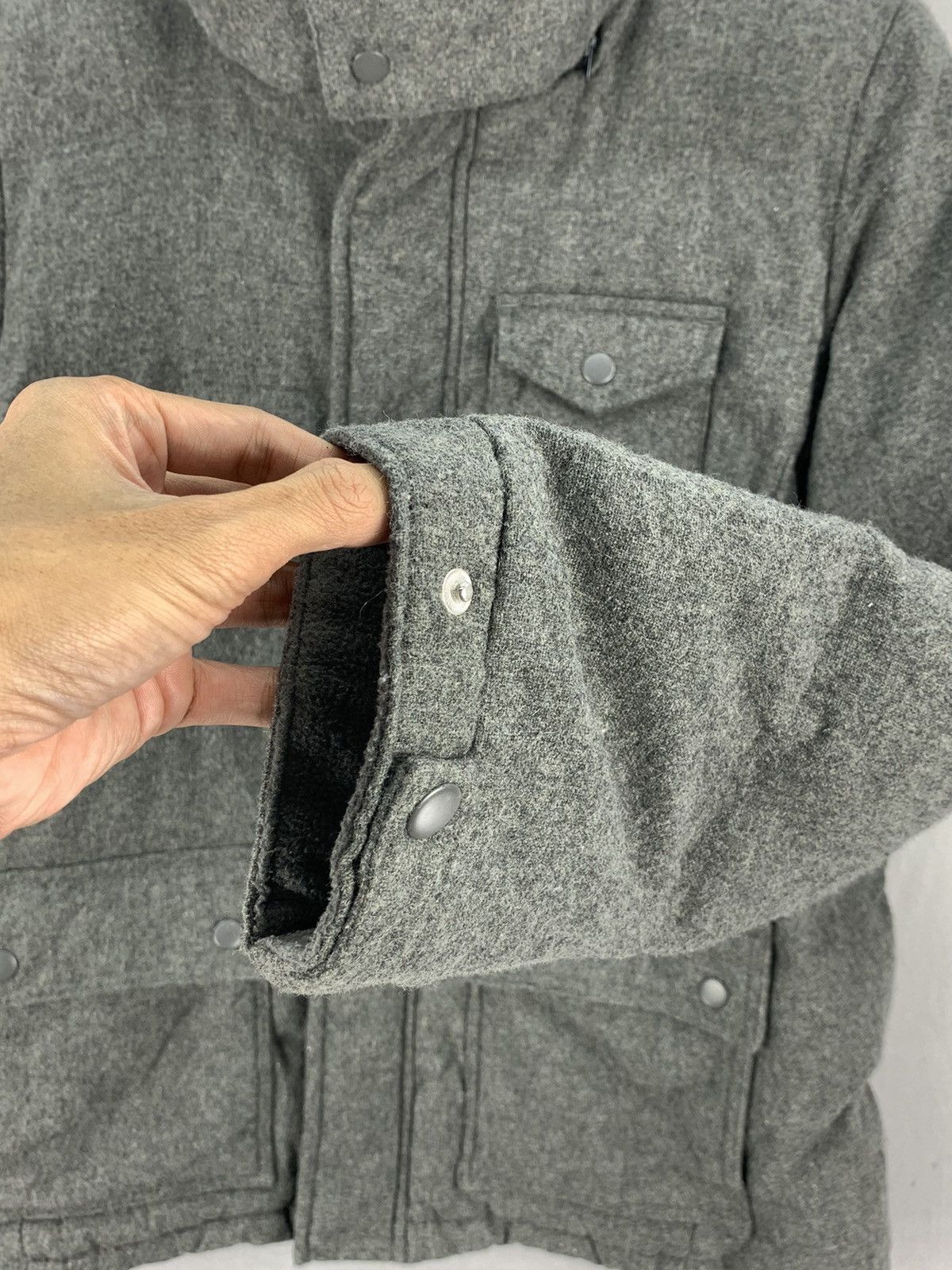 Ciaopanic Ciaopanic Wool Puffer Hoodie Down Jacket Size US M / EU 48-50 / 2 - 12 Thumbnail
